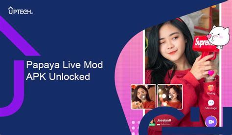 Papaya Live mod apk adalah jejaring sosial terbuka yang ringkas di smartphone. . Papaya live mod apk unlimited money